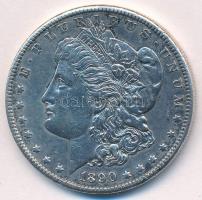 Amerikai Egyesült Államok 1890S 1$ Ag Morgan T:1-,2 USA 1890S Morgan Dollar Ag C:AU,XF Krause KM#110