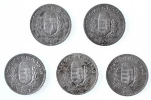 1926-1939. 1P Ag (5xklf) teljes sor! T:1-,2
Adamo P6