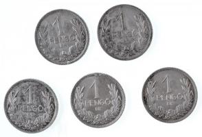 1926-1939. 1P Ag (5xklf) teljes sor! T:1-,2
Adamo P6