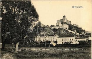 Trencsén, Trencín; vár / castle (kicsit ázott sarok / slightly wet corner)
