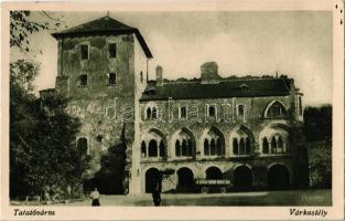 1930 Tata, Tata-Tóváros; Várkastély. Kiadja Lindenberg, Dimény felvétele (EK)