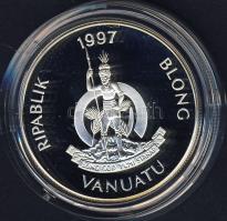 Vanuatu 1997. 50V Ag "Erzsébet és Fülöp-aranylakodalom" T:PP