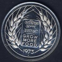 India 1973. 10R Ag "FAO" T:2