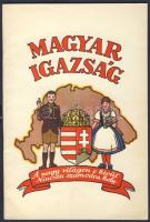 1933 Magyar Igazság az 1000 éves határokért ifjúsági kiadvány