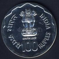 India 1980. 100R Ag "Vidéki nők" T:2