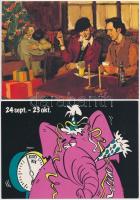 37 db MODERN képeslap: magyar és külföldi városok, motívumok / 37 modern postcards: Hungarian and Eu...