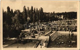 1951 Hajdúszoboszló, strand. Művészeti Alkotások kiadása (EK)