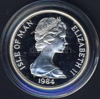 Man sziget 1984. 1C Ag "Olimpia-futás" T:PP Csak 15.000db!