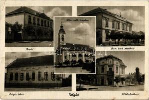1947 Polgár, zárda, római katolikus templom és népiskola, hitelszövetkezet, polgári fiú és leány iskola (EK)