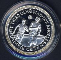 Man sziget 1984. 1C Ag "Olimpia-futás" T:PP Csak 15.000db!