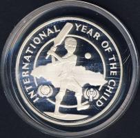 Jamaica 1979. 10$ Ag "Nemzetközi gyermekév" T:PP