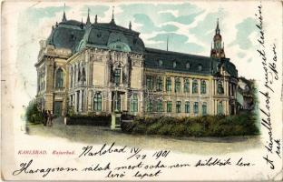 1901 Karlovy Vary, Karlsbad; Kaiserbad / spa (EK)