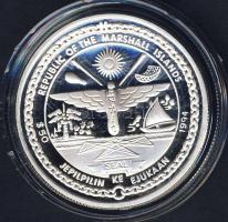 Marshall szigetek 1994. 50$ Ag "A Nap" T:PP