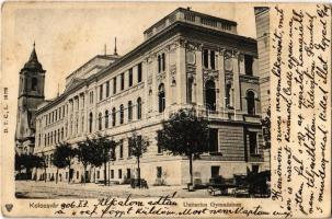 1906 Kolozsvár, Cluj; Unitárius gimnázium / grammar school (EK)