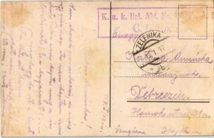 1917 Seeschlacht in der Gegenwart / Osztrák-magyar csatahajók egy tengeri ütközetben / WWI Austro-Hu...