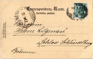 1901 SMS Tegetthoff az Osztrák-Magyar Haditengerészet Tegetthoff-osztályú csatahajója Polában / SM S...