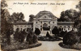 1916 Pöstyénfürdő, Kúpele Piestany; Ferenc József fürdő. Donáth Lipót kiadása / spa (EK)