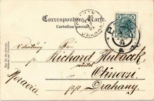 1904 Österreich-ungar. Panzerkreuzer SM Schiff "Kaiser Karl VI" K.u.K. Kriegsmarine / SMS ...