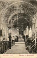1906 Zalakomár, Kiskomárom; katolikus templom belső