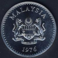 Malajzia 1976. 15R Ag "Gaur" T:BU
