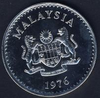 Malajzia 1976. 25R Ag "Szarvascsőrű madár" T:BU