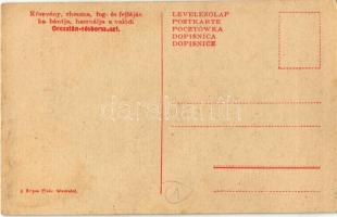 Az orosz malomban is nekünk őrölnek. "Oroszlán" sósborszesz reklám / WWI Austro-Hungarian ...