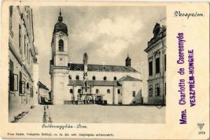 Veszprém, Székesegyház, Szentháromság szobor (EB)