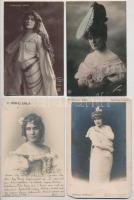 P. Márkus Emília - 5 db RÉGI képeslap / 5 pre-1910 postcards