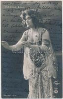 P. Márkus Emília - 5 db RÉGI képeslap / 5 pre-1910 postcards