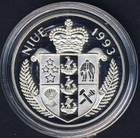 Niue 1993. 5$ Ag "Óvjuk a Földet!" T:PP