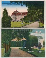 Körmend, Herczeg Batthyány kastély -2 db régi képeslap / 2 pre- 1945 postcards