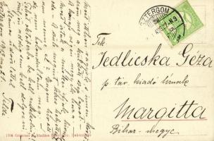 Esztergom, Kolos kórház. Grószner B. kiadása