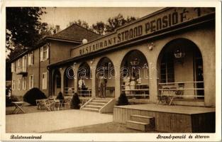 1936 Balatonszárszó, Strand penzió és étterem  (EK)