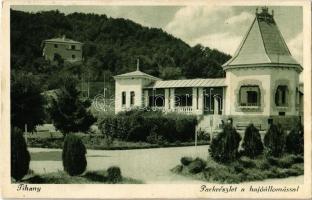 1931 Tihany, park és hajóállomás