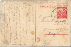 1917 Pilis, Piac tér, Popper Dezső és Stern üzlete (EK)