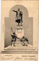 1903 Cegléd, Kossuth szobor. Sárik Gyula kiadása