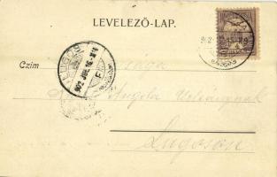 1902 Oravica, Oravita; Bírósági és bányakapitánysági kincstári épületek / Treasury buildings of the ...