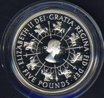 Nagy-Britannia 1993. 5Ł Ag "Erzsébet-40. koronázási évforduló" T:PP