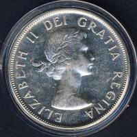 Kanada 1958. 1$ Ag "Brit-Kolumbia-Totemoszlop" T:2 apró ph