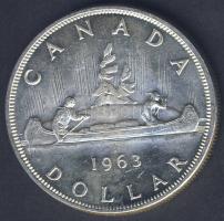 Kanada 1963. 1$ Ag "Kenu" T:2/2-
