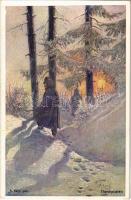 Horchposten. Kriegshilfsbüro Nr. 362. / WWI Austro-Hungarian K.u.K. military, listening post s: R. Kargl