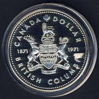 Kanada 1971. 1$ Ag "Brit-Kolumbia" T:PL