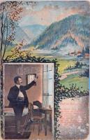 23 db RÉGI német városképes lap, közte 4 litho / 23 pre-1945 German town-view postcards with 4 litho