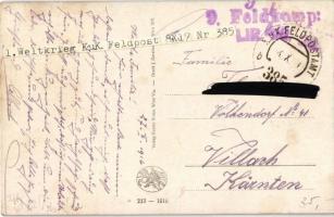 1916 Das Ende der Verräter / WWI Austro-Hungarian K.u.K. military, dead Italian mountain troop soldi...