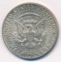 Amerikai Egyesült Államok 1964. 1/2$ Ag "Kennedy" T:1-,2 
USA 1964. 1/2 Dollar Ag "K...