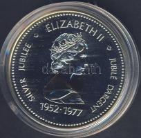 Kanada 1977. 1$ Ag "Ezüst jubileum-trón" T:PL