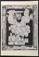 Szegedi grafikusok munkái nyomtatott kiadásban, 17 db