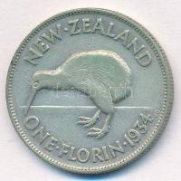 Új-Zéland 1934. 1Fl Ag "V. György" T:2-
New Zealand 1934. 1 Florin Ag "George V&quot...