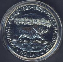 Kanada 1985. 1$ Ag "Nemzeti parkok" T:PL