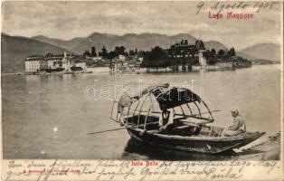 Lago Maggiore, Isola Bella, fishing boat